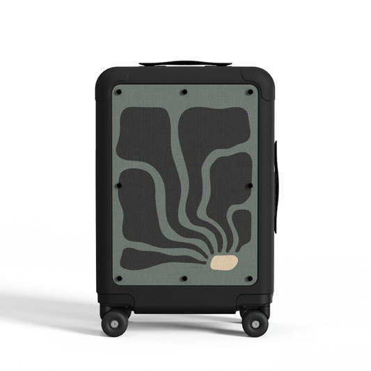 Amapola Beltza by Maore Sagarzazu | ROVOS 21'' Carry-On Luggage