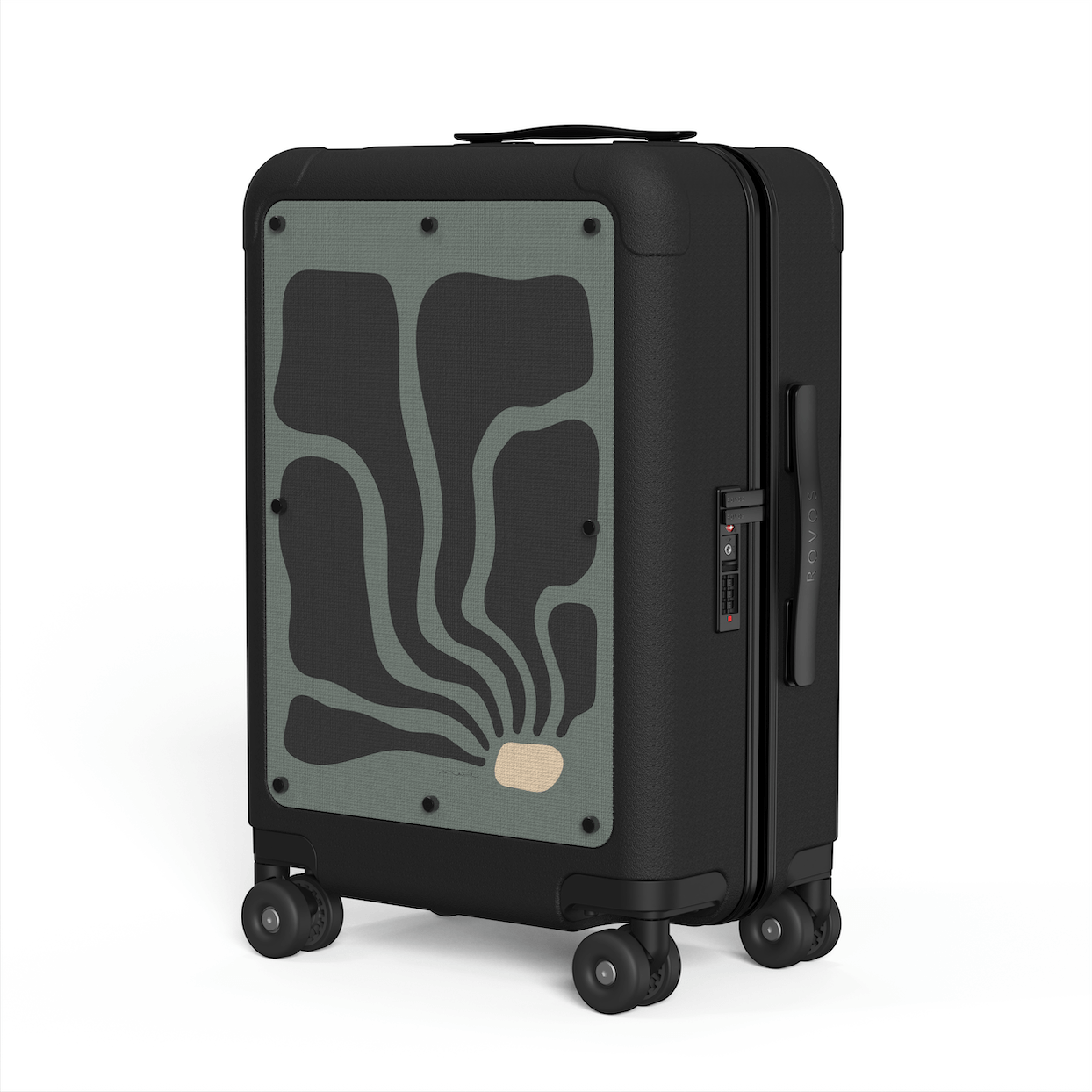 Amapola Beltza by Maore Sagarzazu | ROVOS 21'' Carry-On Luggage