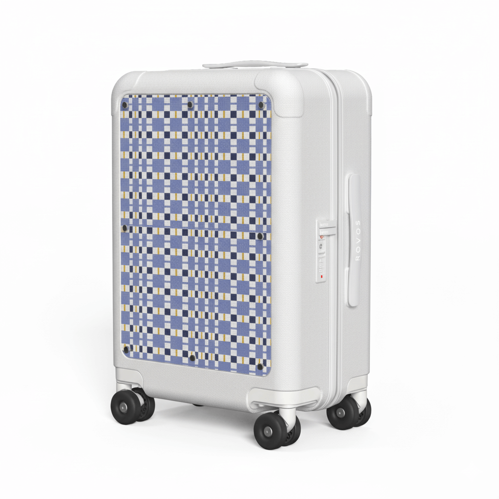 Azure Mosaic by LIPCIK Studio | ROVOS 21'' Carry-On Luggage