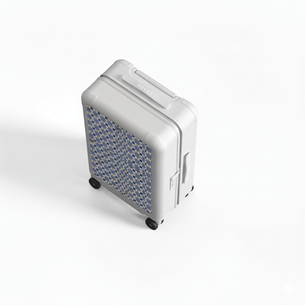 Azure Mosaic by LIPCIK Studio | ROVOS 21'' Carry-On Luggage