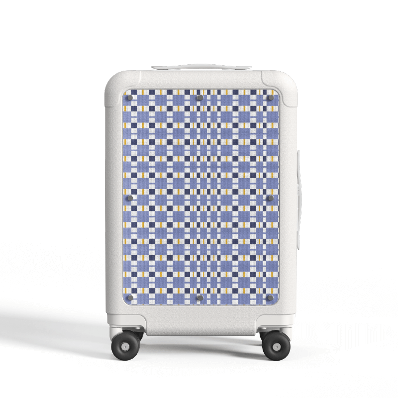 Azure Mosaic by LIPCIK Studio | ROVOS 21'' Carry-On Luggage