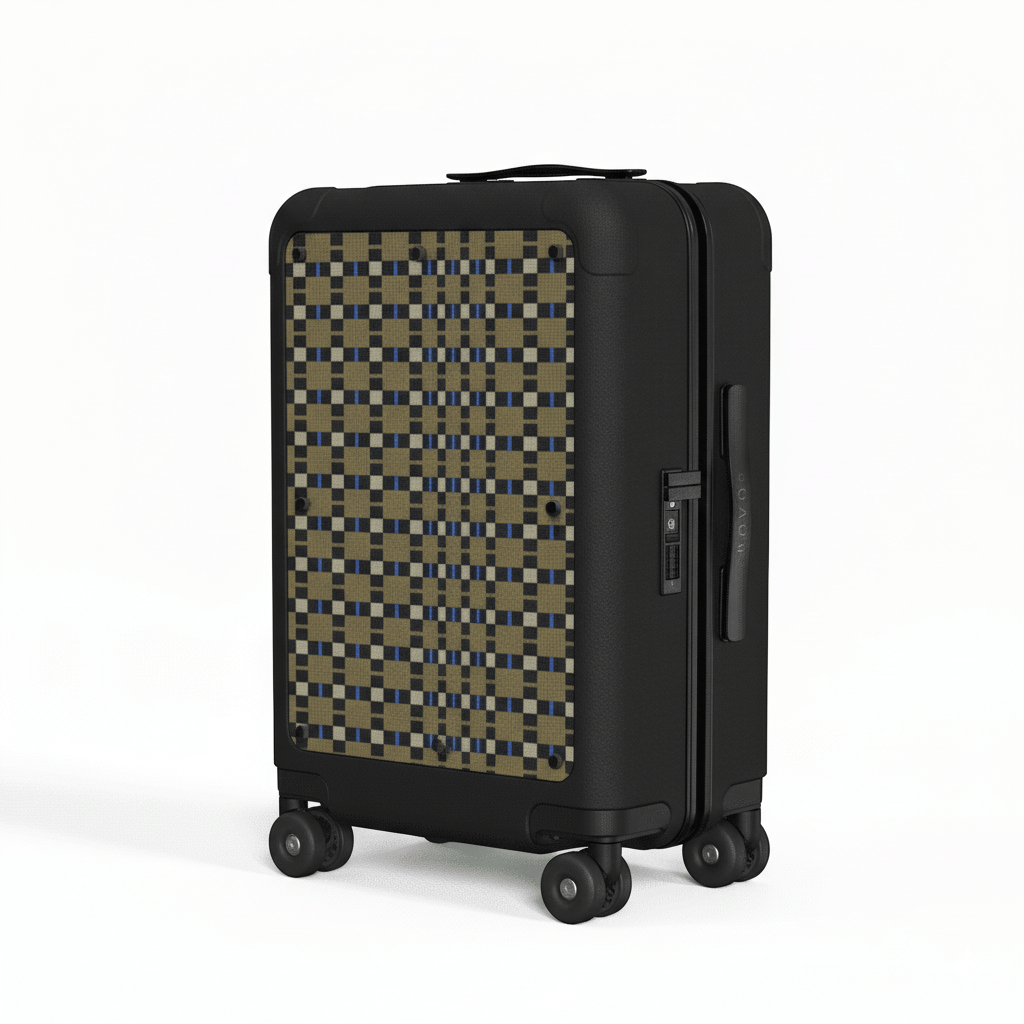 Bronze Mosaic by LIPCIK Studio | Rovos 21‘’ Designer Carry-on Luggage