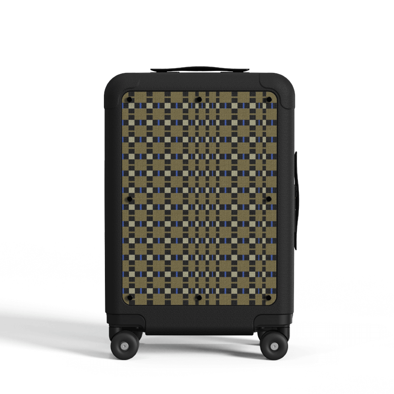 Bronze Mosaic by LIPCIK Studio | Rovos 21‘’ Designer Carry-on Luggage