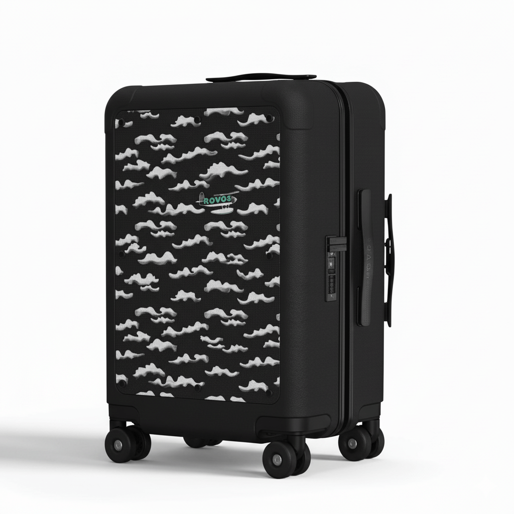 Midnight Skyway by Hisamori Sōun | Rovos 21‘’ Designer Carry-on Luggage