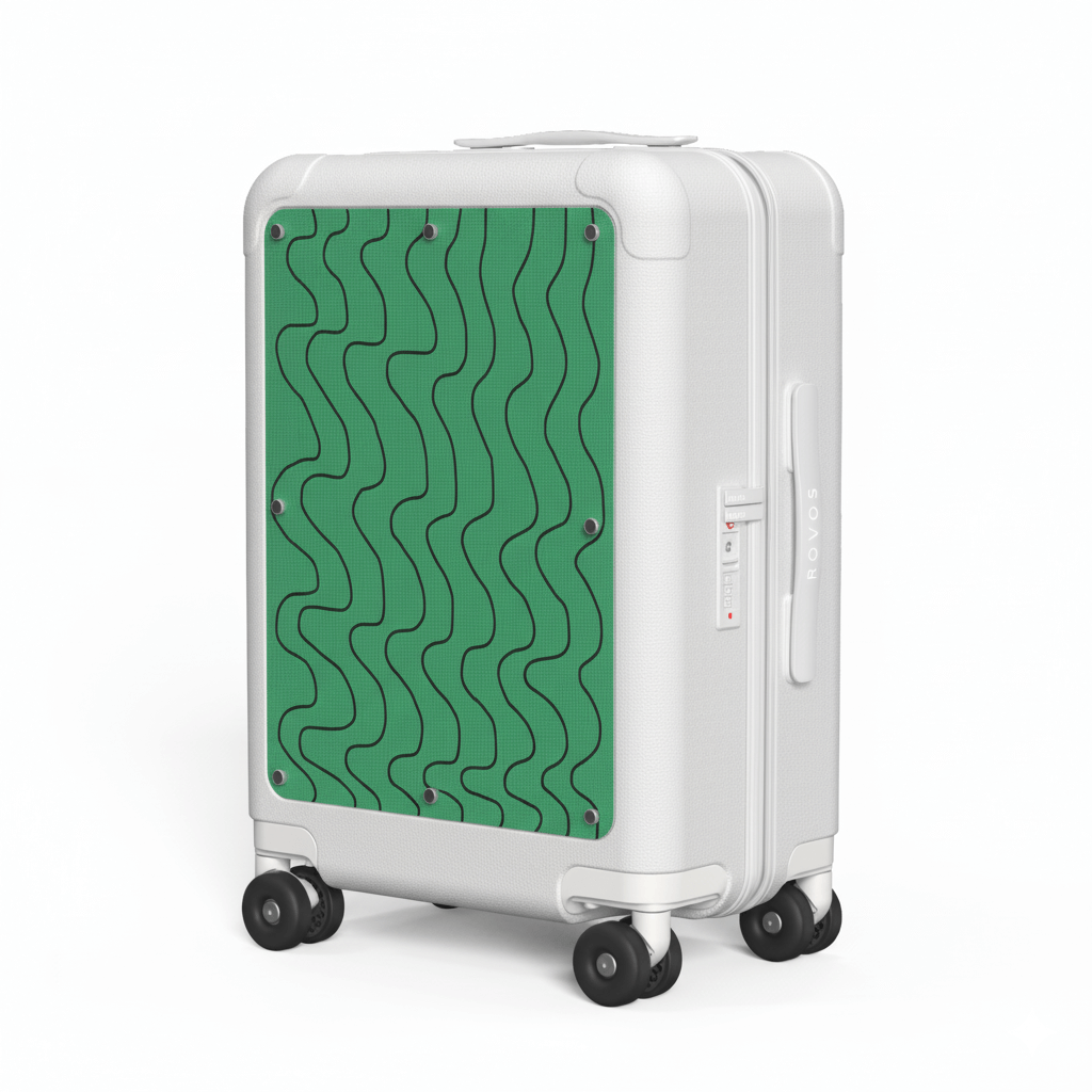 Ripple Lines by Marcus Oakley | Rovos 21‘’ Designer Carry-on Luggage