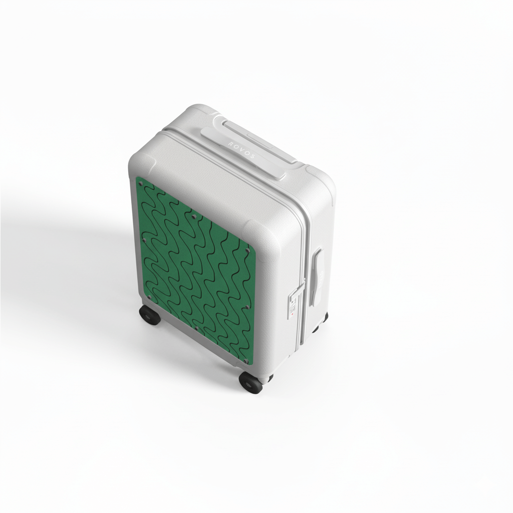 Ripple Lines by Marcus Oakley | Rovos 21‘’ Designer Carry-on Luggage