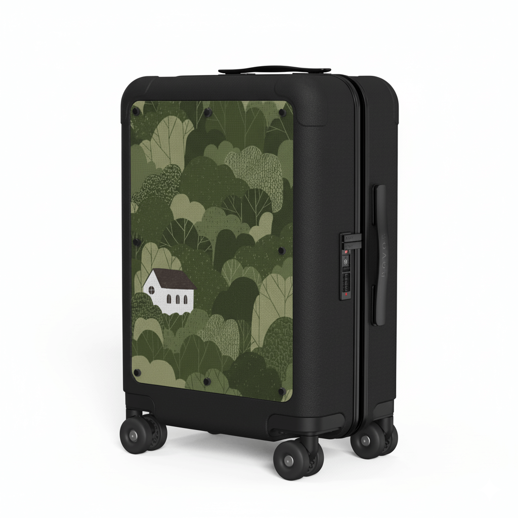Treehouse by Meg Harriet | Rovos 21‘’ Designer Carry-on Luggage