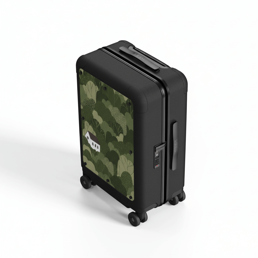 Treehouse by Meg Harriet | Rovos 21‘’ Designer Carry-on Luggage