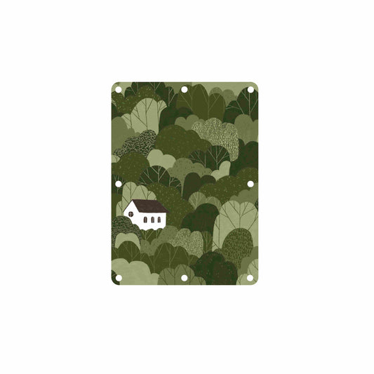 Treehouse Canvas Luggage Panel | ROVOS Designer Luggage