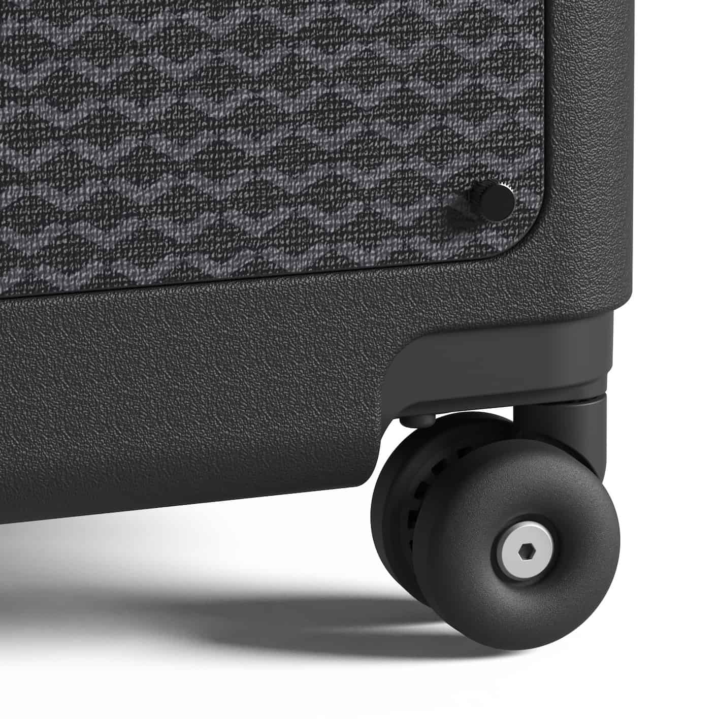 ROVOS roller 21-inch hardshell carry-on suitcase, lightweight cabin spinner luggage and travel trolley bag with 4 smooth wheels, ideal for business trips and vacations