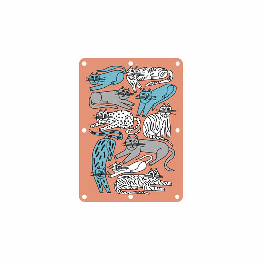 Cats Canvas Luggage Panel | ROVOS