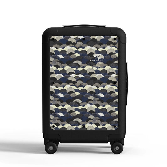 Seigaiha Wave by Hisamori Sōun | ROVOS 21'' Carry-On Luggage