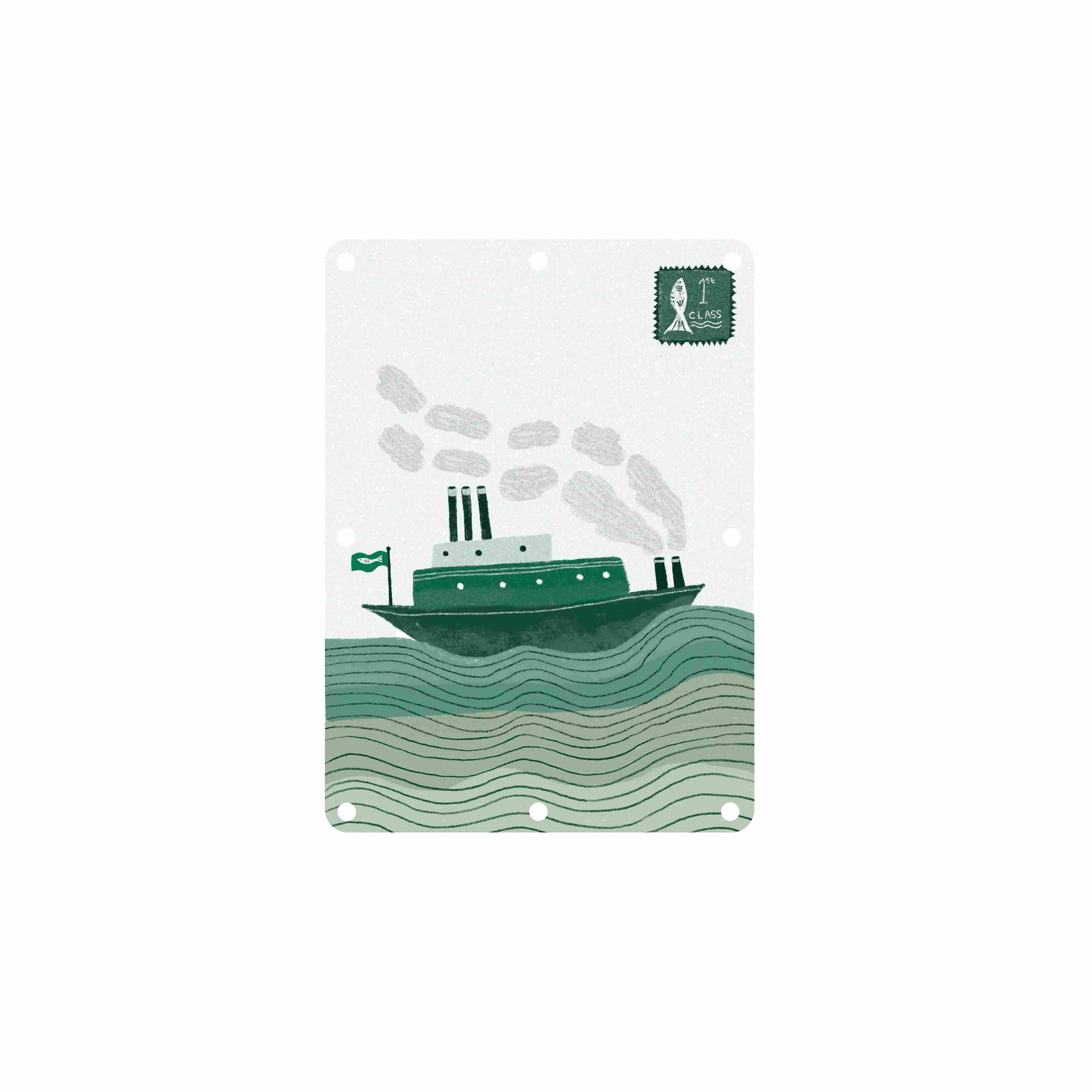 Ship Canvas Luggage Panel | ROVOS