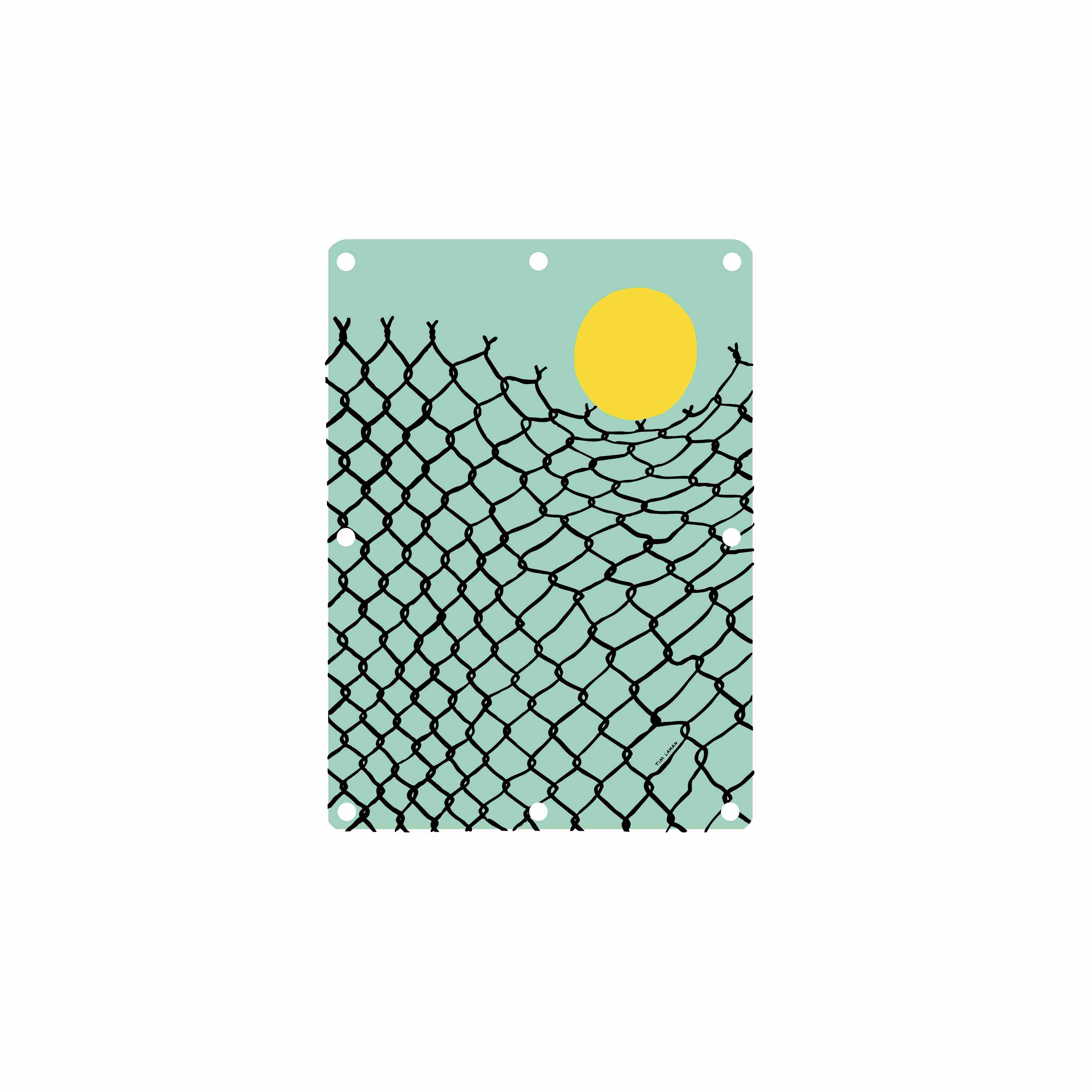 Sun Drop Canvas Luggage Panel | ROVOS